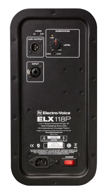 REEMPLAZO DE FUENTE DE PODER ELECTRO VOICE ElX118P